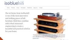 Desktop Screenshot of isobluehifi.com